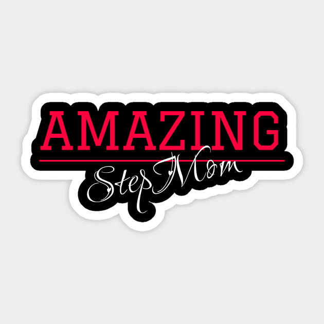 Amazing Stepmom Sticker by Red Squirrel